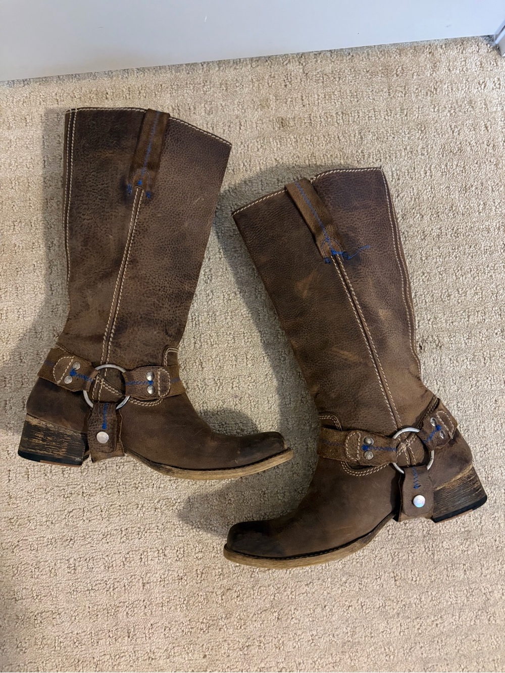 Bed|Stü Opal Harness Boots. Size 8